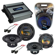 Chevy Tahoe 2007-2014 Factory Speaker Upgrade Harmony R65 R5  HA-A400.4 Amp