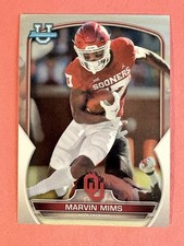 2022 Bowman University Chrome - Marvin Mims #4 (RC)