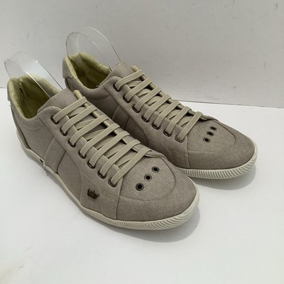 Osklen Womens US Size 9.5M Riva Tan Canvas Athletic Tennis Sneakers, New