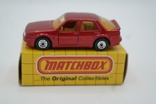 Vintage 1987 Matchbox Saab 9000 Turbo Red Nrmt Beautiful Mb15 Original Box