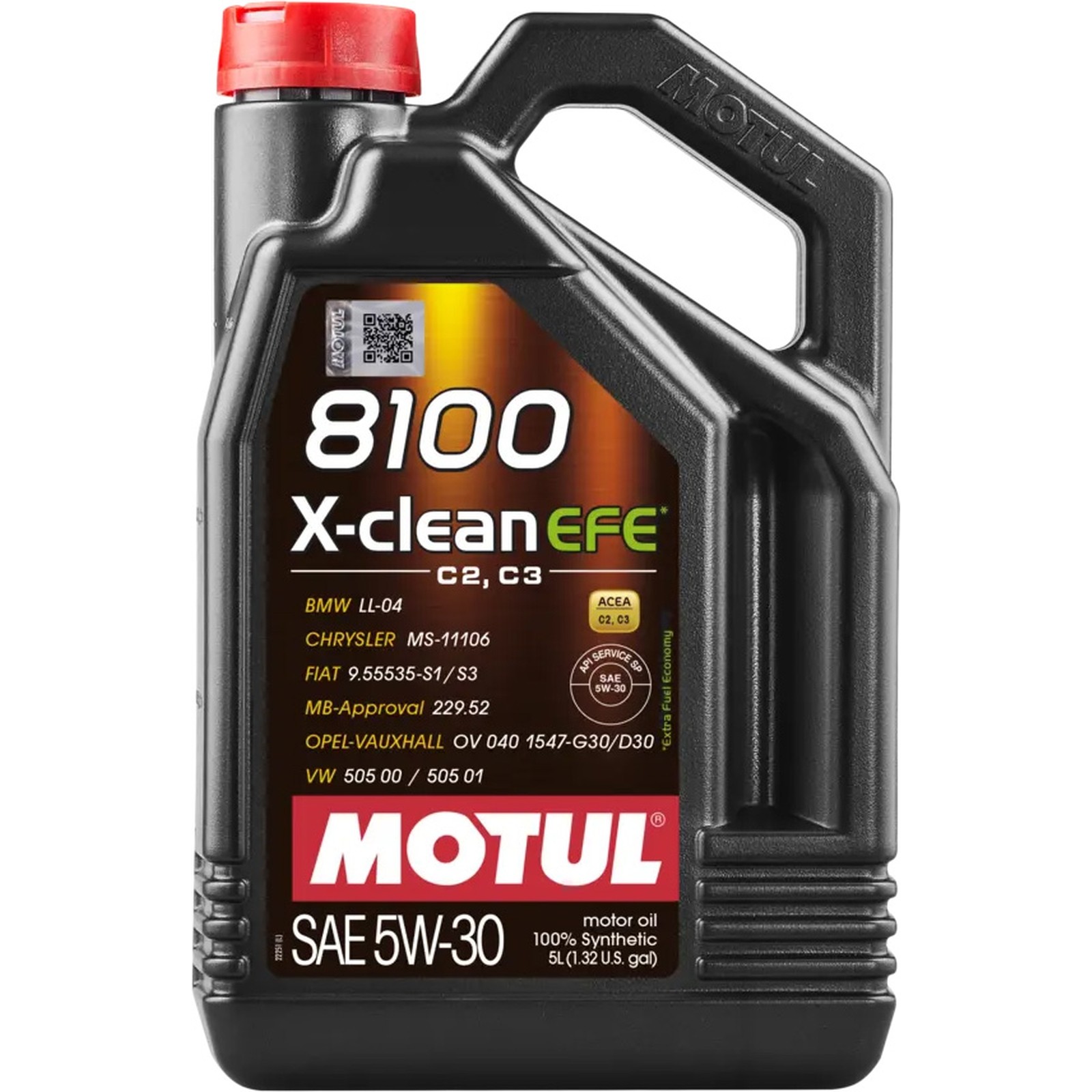 Motul 8100 X Clean EFE 5w-30 5w30 Fully Synthetic Car Engine Oil 5 Litres 5L