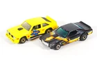 Vintage HOT WHEELS Lot 1978 Flat Out 442 & 1972 Gran Torino Stocker Diecast