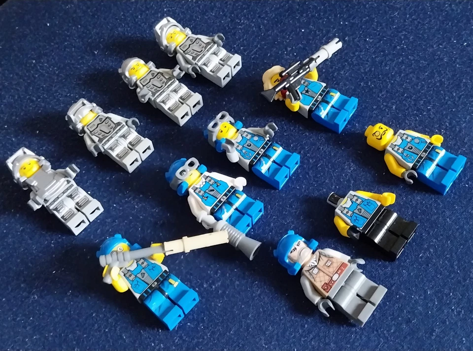 LEGO® 10x Power Miners — Brains ● Minifiguren ● pm007 ● pm032 ● pm030 - Bild 4 von 4