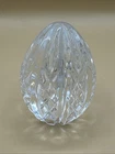 Vintage Waterford Crystal Annual Egg Beautifully Cut