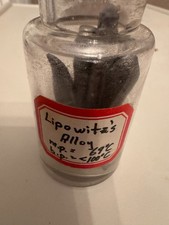 Lipowitz' Alloy 179 grams Low-Melting Point 158 F Ingot Wood's Metal