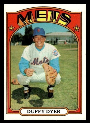 1972 Topps Baseball #127 Duffy Dyer EX/MT *e5