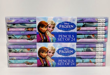 Frozen Pencil Lot 2 Packs of 24 Party Favors Bag Filler Classroom Prize Disney