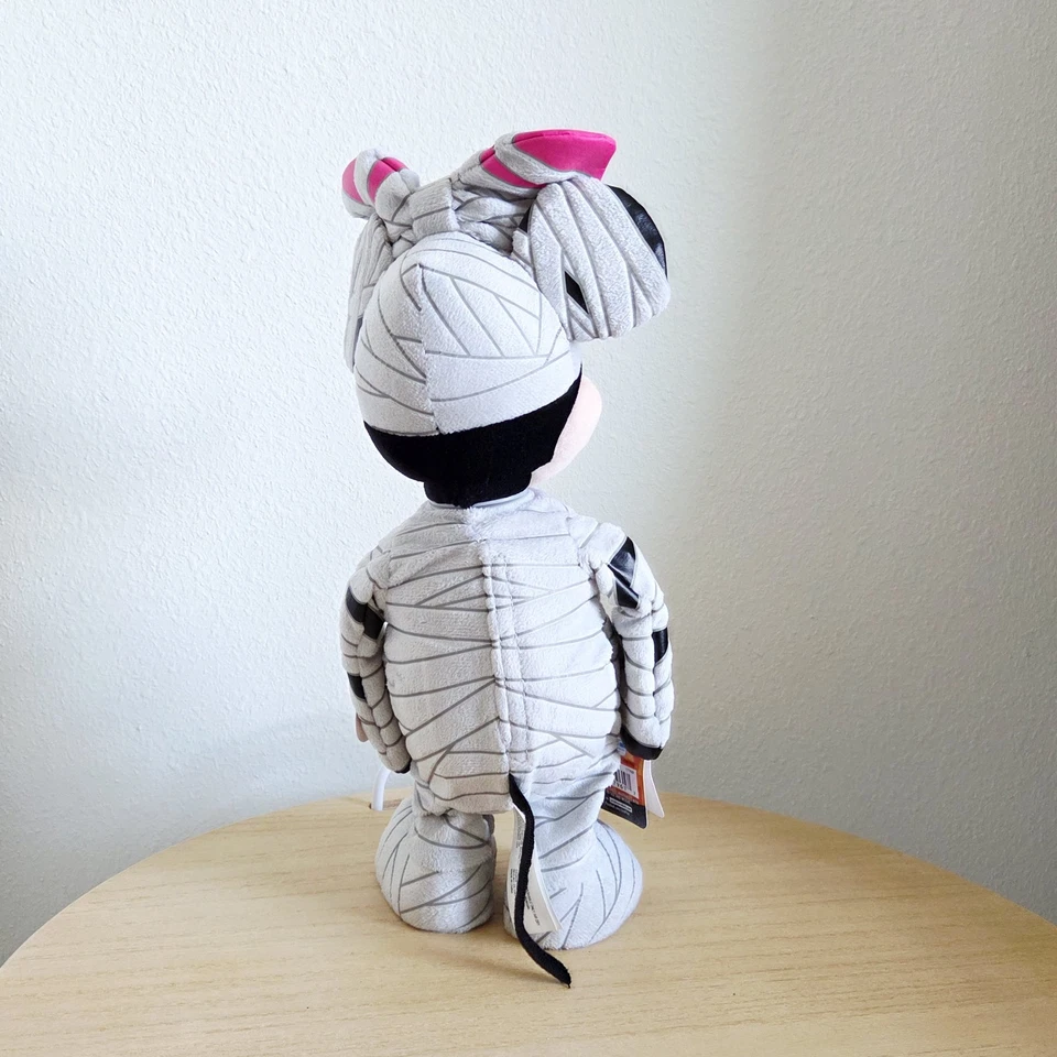 DISNEY 13" MINNIE SPOOKY DANCER ANIMATED MUSIC MOVEMENT HALLOWEEN PLUSH NWT Foto 2 de 2