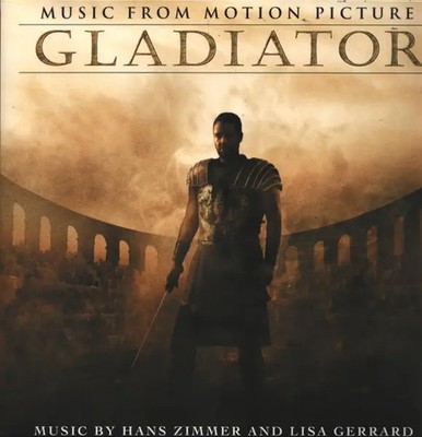 2xLP Hans Zimmer and Lisa Gerrard Gladiator-Music From Motion Picture 180G