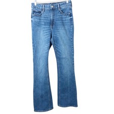 Old Navy Women's Flare Extra High-Rise Medium Wash Jeans Size 6