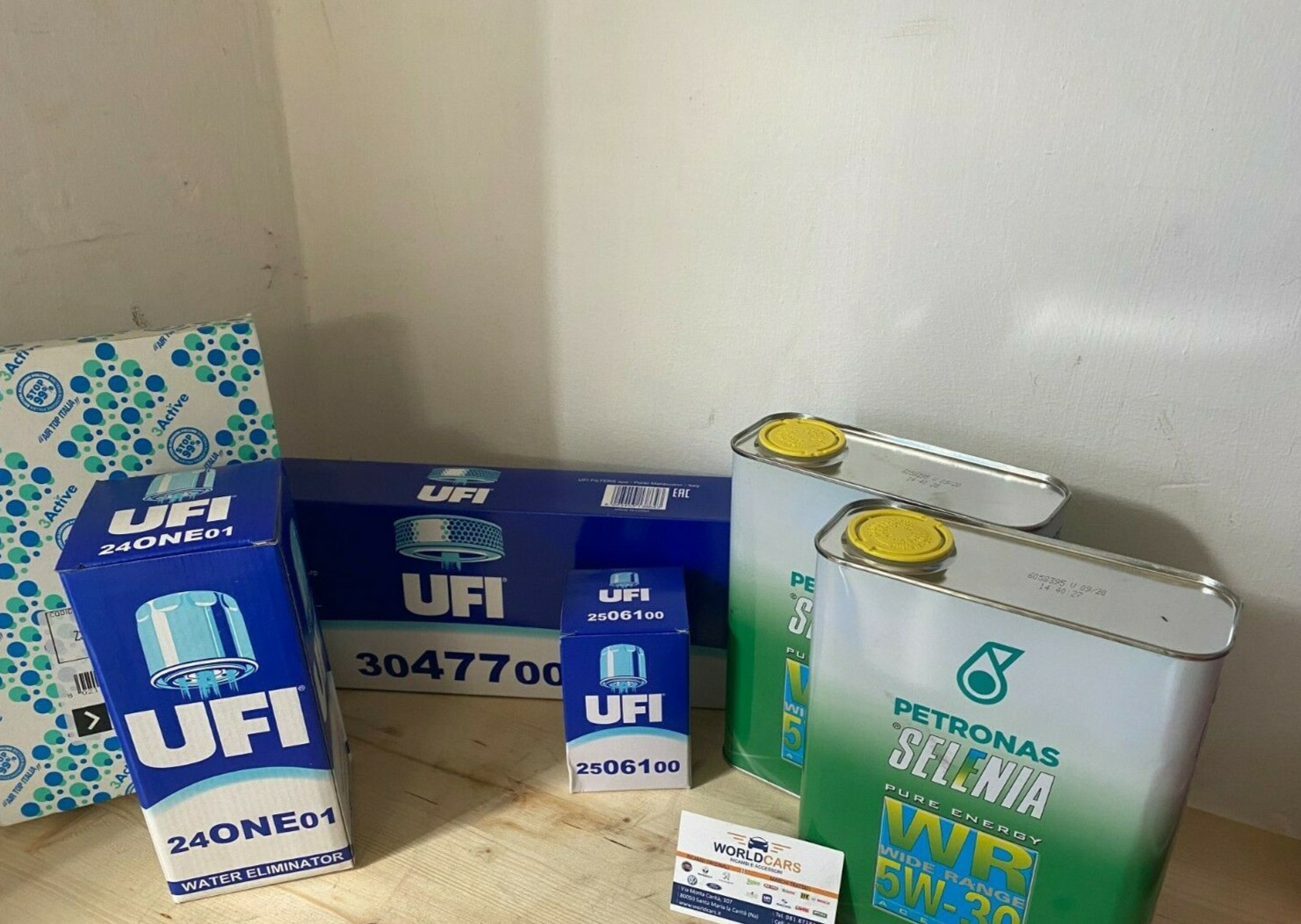 KIT TAGLIANDO FIAT QUBO 1.3 MJT MULTIJET EURO 5 95CV UFI 4...