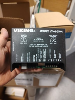 Viking DVA-2WA Digital Announcer/Recorder with Amplifier