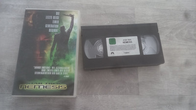 Star Trek Nemesis VHS Kassette Paramount Pictures Star Trek 10 Picard Enterprise