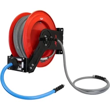 Milton® 3/8" x 100' All-In-One Pressure Washer Dual-Arm Hose Reel