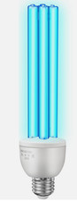 25W UV Light Bulbs, 185-254Nm UVC Germicidal Lamp Bulb with E27, 360� Steriliza