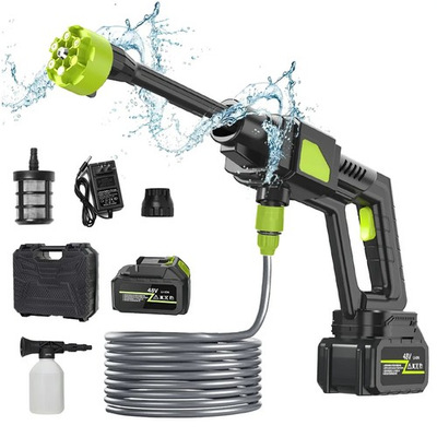 #ad Cordless Electric High Pressure Water Spray Gun Portable Car Washer Cleaner Tool $27.98