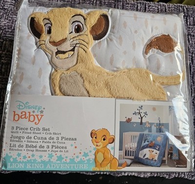 Disney Baby Lion King Adventure 3-Piece Crib Bedding Set, Multicolor 790003V