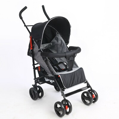 Liegebuggy S9 Buggy Jogger Kinderwagen Sportwagen Kindersportwagen Schwarz Neu