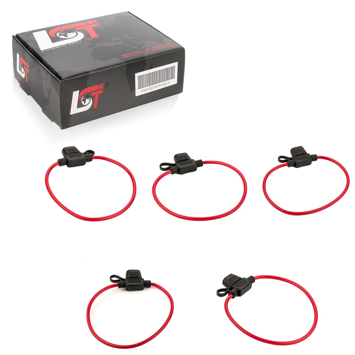5x Fuse Holder Flat Plug Fuse Set 20A for RENAULT