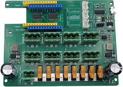WT32-ETH01 - WS2811/12 LED Distro Board - WLED - Auto voltage 5v-32v