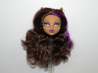 Monster High Clawdeen Wolf Freaky Field Trip Head Only