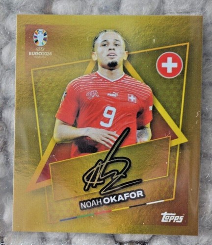 Topps Fútbol Euro 2024 Sticker-Star Player Gold SP Signature a elegir - Imagen 14 de 41