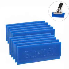 Rubber Strip Blade Handle Squeezer Car Ice Scraper Cleaning Tool Snow Shovel