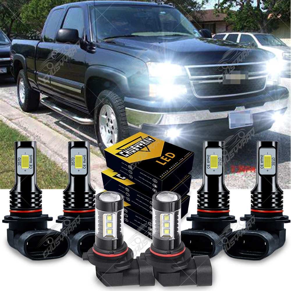 05 silverado online led headlights