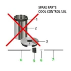 Jura Cool Control 1l Accessories Lance Hose Set 4 Black 73563 73562 72249 67381