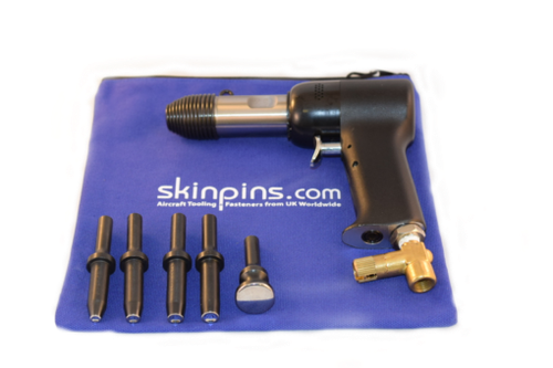 Snap Rivet Gun AIRCRAFT TOOLS 3X PNEUMATIC / AIR RIVET GUN WITH .401