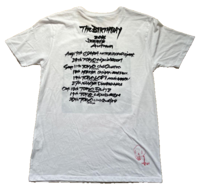 The Birthday Band T-Shirt The Birthday T-Shirt Yusuke Ciba japan F