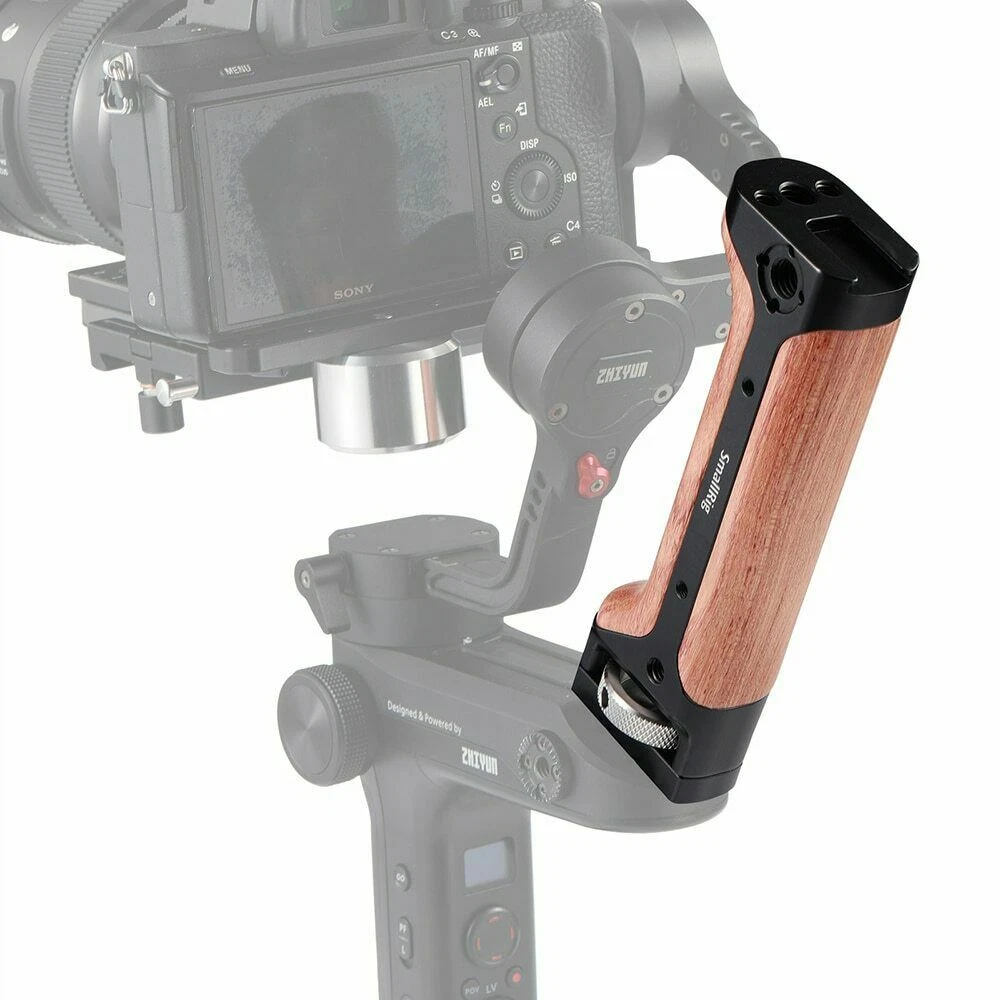 SmallRig Wooden Handle Handgrip for Zhiyun WEEBILL LAB Gimbal & DSLR Camera 2276