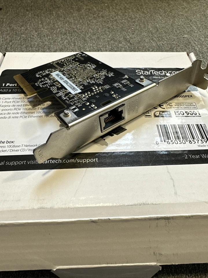 Startech 1 Port PCI Express 10GBase-T Ethernet network card - Immagine 3 di 3