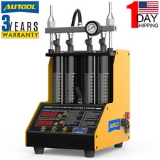 Fuel Injector Cleaner Tester Ultrasonic Cleaning Machine For Car Motorcycle Usa
