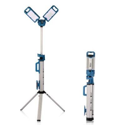 NextLED Tripod Dual LED Work Light | 2 Color Temps Remote Control