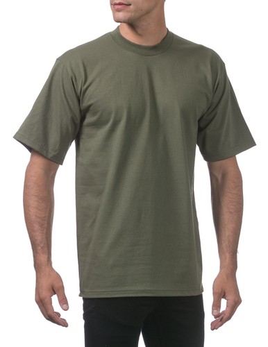 5 Pack Pro Club Men's Heavyweight Short Sleeve Tee T-Shirt - Picture 35 of 41