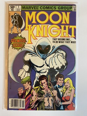 Moon Knight #1 Newsstand Variant 1st Appearance of Bushman and Khonshu!