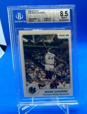 1985-86 Mark Aguirre Star #160 BGS 8.5! Low Pop. Dallas Mavericks/Pistons Legend