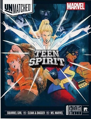 Unmatched: Marvel - Teen Spirit - Strategy Fighting Superhero Game for Family