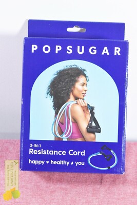 POPSUGAR 3 in 1 Resistance Band - Blue