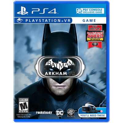 Batman: Arkham Playstation 4 VR Video Game