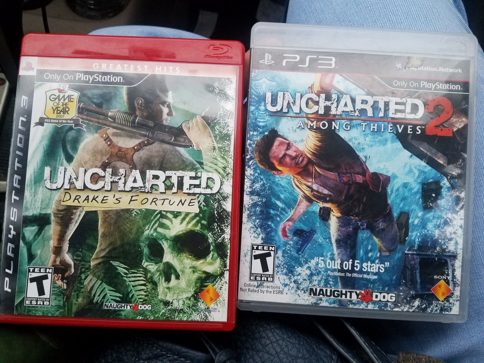 PlayStation Uncharted Dual Pack Games