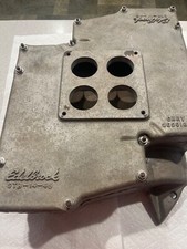 Edelbrock Str-14-45 Crossram Intake Manifold For 440 Single Dominator Carb Edelbrock Str-14-45 Crossram Intake Manifold For 440 Single Dominator Carb
