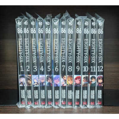 STREET(ストリート)　No.67～70 No.92　5冊セット 86 EIGHTY-SIX NEW Light Novel Full Set Volumes 1-12 English
