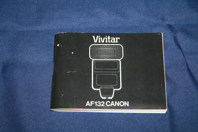 Bedienungsanleitung AF 132 Canon (Vivitar)