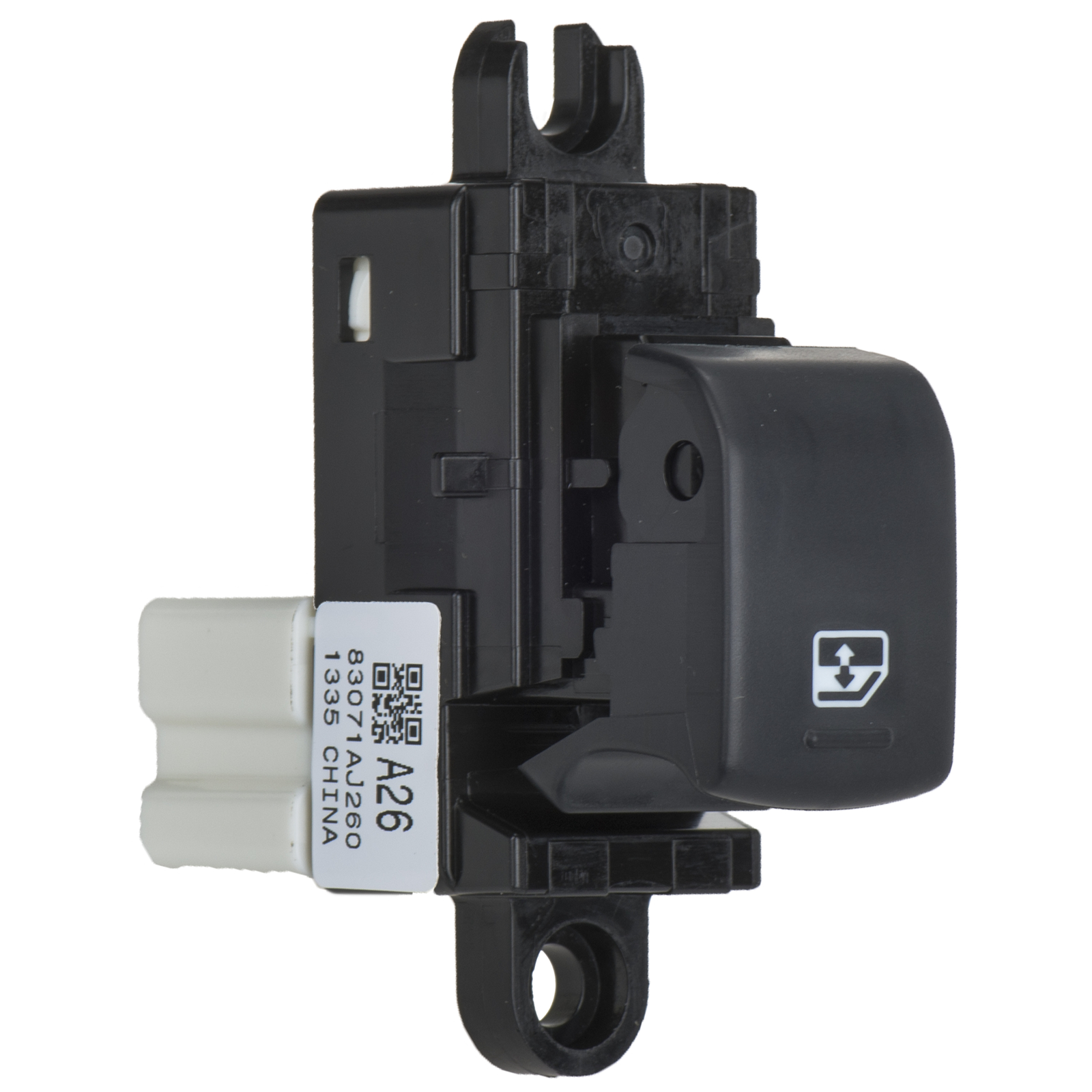 Interruptor de ventana eléctrica lado pasajero delantero para Subaru WRX 2015-2016 (N/P 83071AJ260)