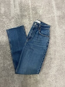 Abercrombie & Fitch The 90s Straight Ultra High Rise Jeans Womens Size 24/00S CL