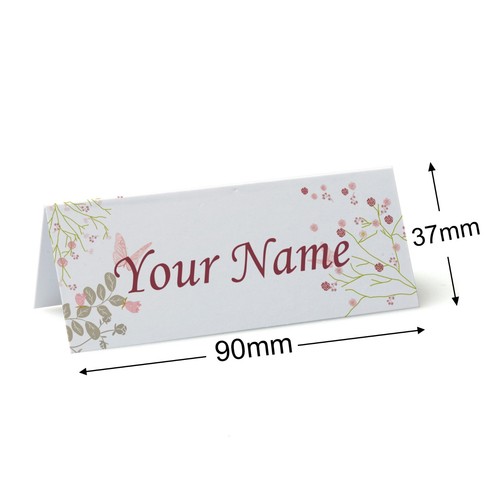 Personalised Place Cards, Table Name Cards for Weddings, Place Table Setting - Picture 75 of 81