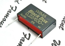 1pcs - WIMA Black Box 0.22uF 220nF 630V 5 pitch:37.5mm Capacitor NOS Genuine