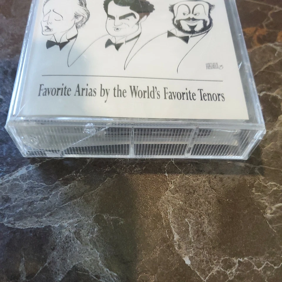 Luciano Pavarotti in Concert Carreras Domingo Tenors Opera Music Cassette SEALED - Image 2 of 4